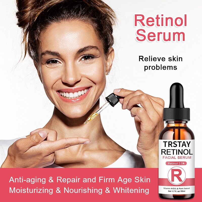SDP Retinol Serum 2.5% med Hyaluronic Acid Anti-aging, uppljusande & återfuktande